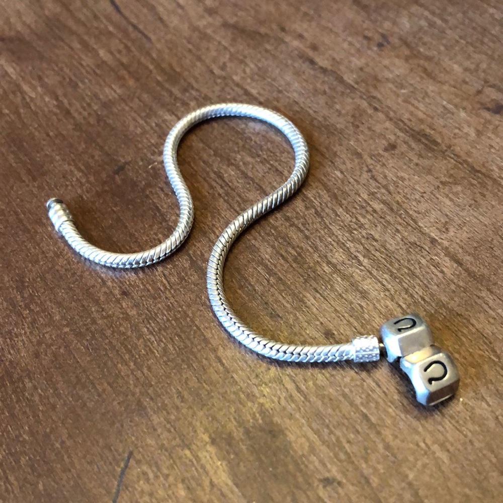 Chamilia Sterling Silver Charm Bracelet